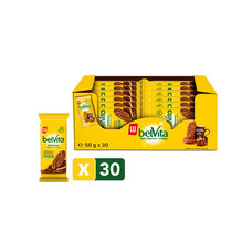 Lu Belvita Ontbijtkoeken Chocolade 50gr - 30 stuks