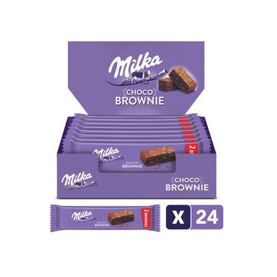 Milka Choco Brownie 50gr - 24 stuks bestellen!