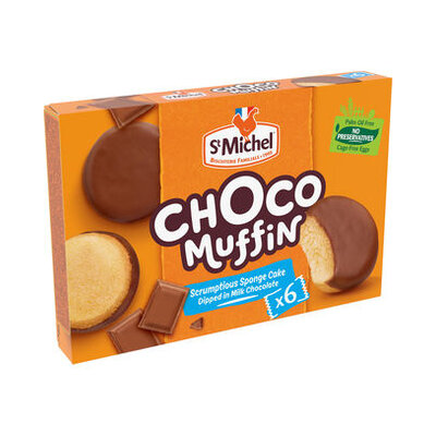 St Michel Choco Muffin 180gr - 9 stuks kopen!