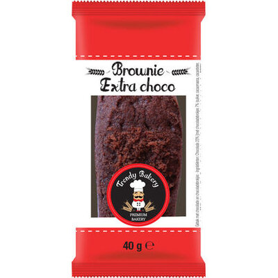 Chocolade Brownie 40gr - 50 stuks bestellen!
