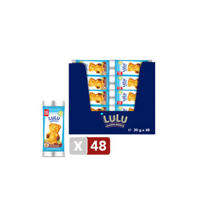 Lu beertjes chocolade 30gr - 48 stuks bestellen!