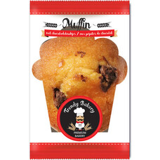 Muffin met chocolade stukjes Trendy 55gr - 17 stuks