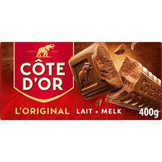 Reep Chocolade Cote d or  400g x 9 stuks