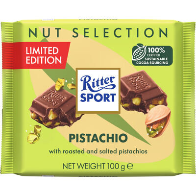 Hou je van pistache? Bestel nu deze Ritter Sport Pistache lekkernij!