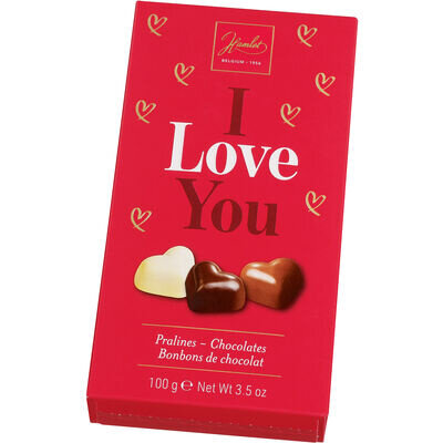 Hou je van romantische chocolade? Kies nu deze Hartjes Chocolade Verpakt!