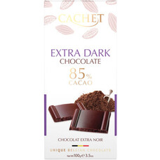Cachet Chocolade Extra Puur 85% 100gr x 12 stuks