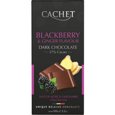 Cachet Pure Chocolade Met Gember 100gr x 12 stuks