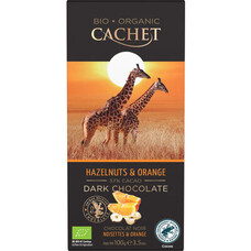 Pure Chocolade Met Sinaasappel Cachet 55% bio 90gr x 12 stuks