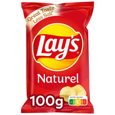 Naturel Chips Lays 100gr x 12 stuks
