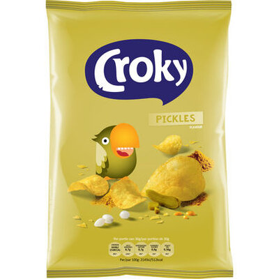 Binnen 48 uur genieten? Kies voor Croky Pickles, altijd scherp geprijsd.