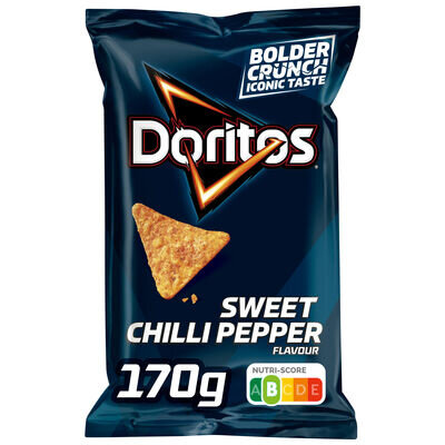 Doritos Sweet Chili 170gr – doos met 22 stuks voordelig online.