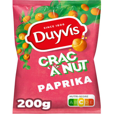 Vandaag besteld = overmorgen genieten van knapperige Duyvis Paprika Nootjes.