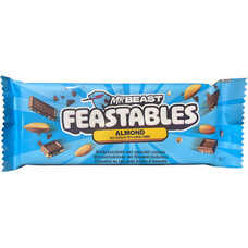 Mr Beast Almond Chocolate Bar 60gr x 10 stuks