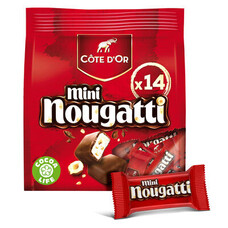 Cote D’or Mini Nougatti 180gr x 14 stuks