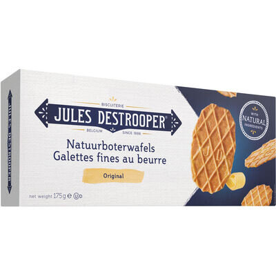 Boterwafels Jules Destrooper 175gr - 12 dozen bestellen
