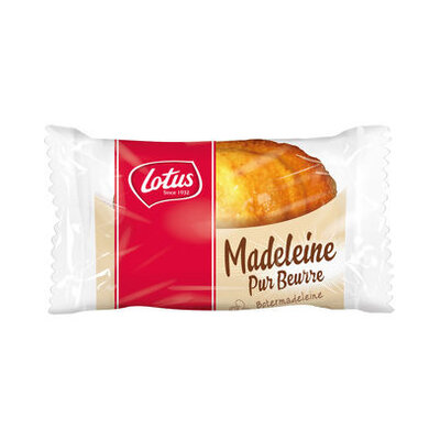 Lotus madeleine 28gr - 60 stuks bestellen