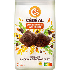Cereal Mini Cakes Chocolade Z/g 28gr x 7st