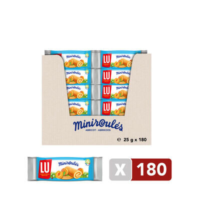 Mini roulé abricot lu 25gr bestellen
