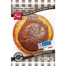 Erte Zachte Cake Choco 40gr - 50 stuks