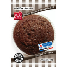 Muffin Chocolade Erte St 40g x 50 stuks