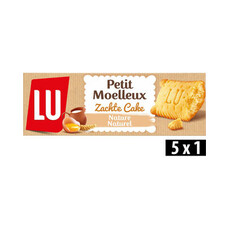 Lu Zachte Cake Naturel 140gr - 7 stuks