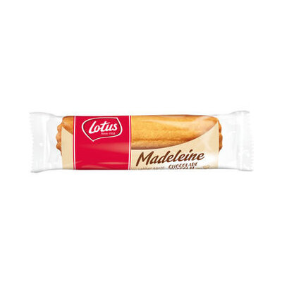 Madeleine Met Chocolade Lotus 25gr kopen