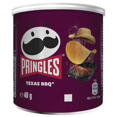 Pringles BBQ – rokerige smaakexplosie, betaalbaar en razendsnel thuisbezorgd.