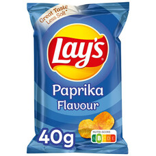 Paprika Chips Lays 40gr x 20 stuks