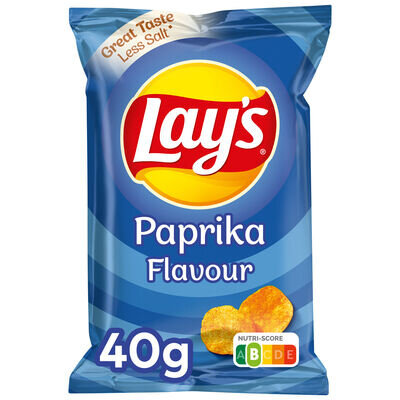 Paprika Chips Lays – voor echte paprikaliefhebbers, voordelig en razendsnel thuisbezorgd.