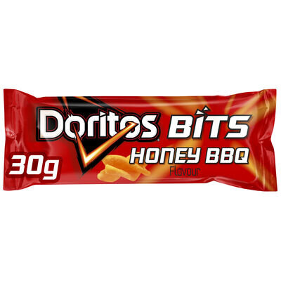 Fan van zoet en hartig? Bestel Doritos Bits Honey BBQ 30gr per 30 stuks!