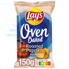 Oven Baked Paprika Chips Lays 150gr x 24 stuks