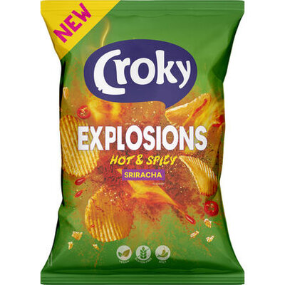 Croky Explosions Hot Spicy Sriracha 150gr x 9