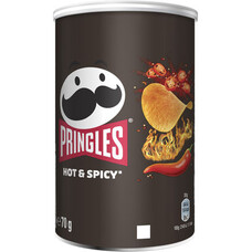 Pringles Hot and Spicy 70gr x 12 stuks