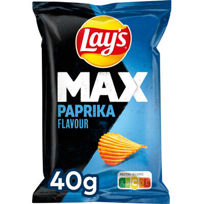 40gr x 20 stuks Lay’s Max Paprika – scherp geprijsd, snel geleverd.