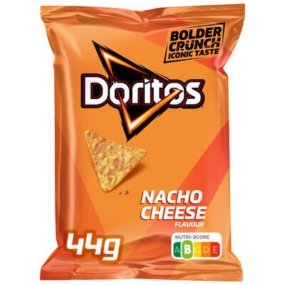 Fan van kaassmaak? Bestel Doritos Nacho Cheese 44gr per 20 zakken.