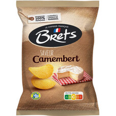Brets Chips Camembert 125gr x 10 stuks