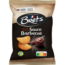 Brets Chips Barbecue 125gr x 10 stuks