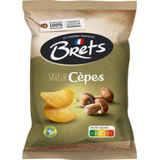 Brets Chips Cepes 125gr x 10 stuks