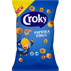 Croky Paprika Rings 75gr x 24 stuks