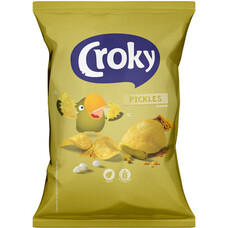 Croky Chips Pickles 150gr x 20 stuks