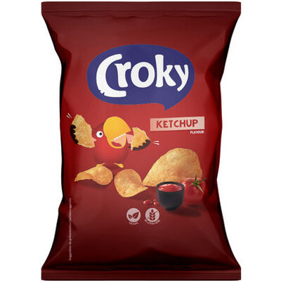 Croky Chips Ketchup in voordeelverpakkingen aan scherpe prijzen!