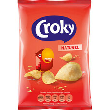 Croky Chips Naturel 40gr x 20 stuks