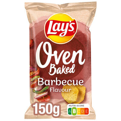 Lays Oven Baked Barbecue ovengebakken en krokant, snel thuisbezorgd.