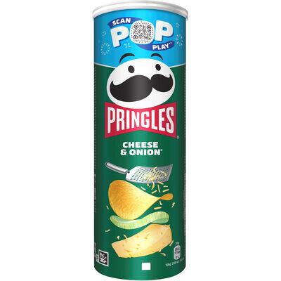 Pringles Cheese Onion – hartig en romig, scherp geprijsd en razendsnel geleverd.