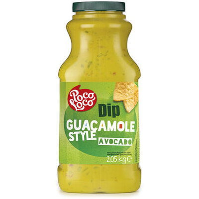 Fan van avocado? Poco Loco Dipsaus Guacamole – romig, smaakvol en snel geleverd.