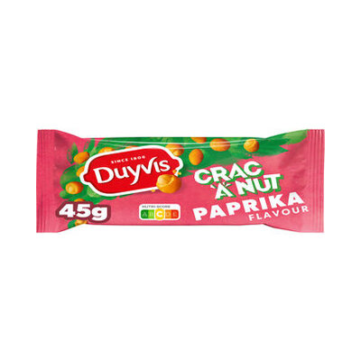 Zin in een borrelhap met bite? Duyvis Crac a Nut Paprika – voordelig en binnen 48 thuisbezorgd!