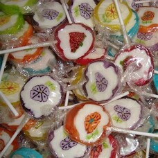 Fruit rock lollies - 100 stuks