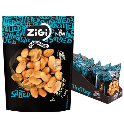 Zin in een klassieke snack? Gezouten Nootjes van Zigi Original – voordelig en snel geleverd.
