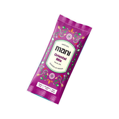 Mani Oriental gezonde notenmix kleurrijke snackpower, snel geleverd!