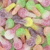Bedrukte snoepzakjes met logo & 1 snoepsoort als inhoud